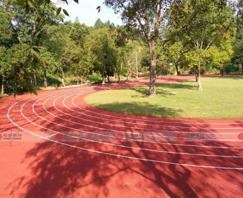 聚氨酯混合型塑膠（jiāo）跑（pǎo）道