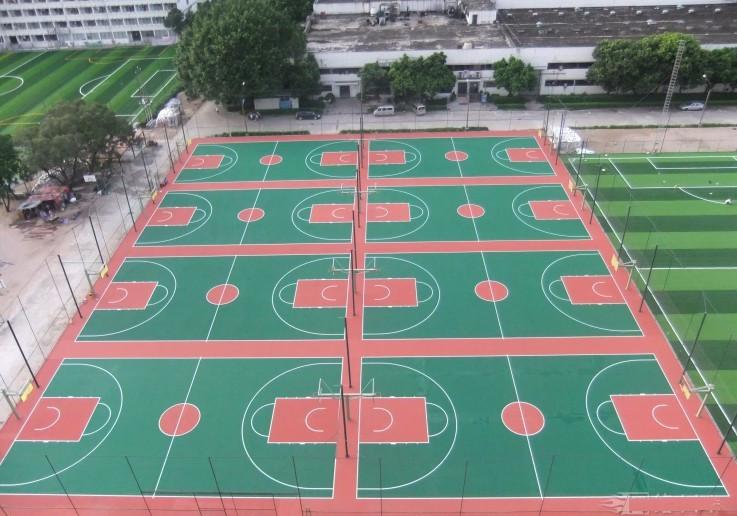 矽PU籃球場材料廠家